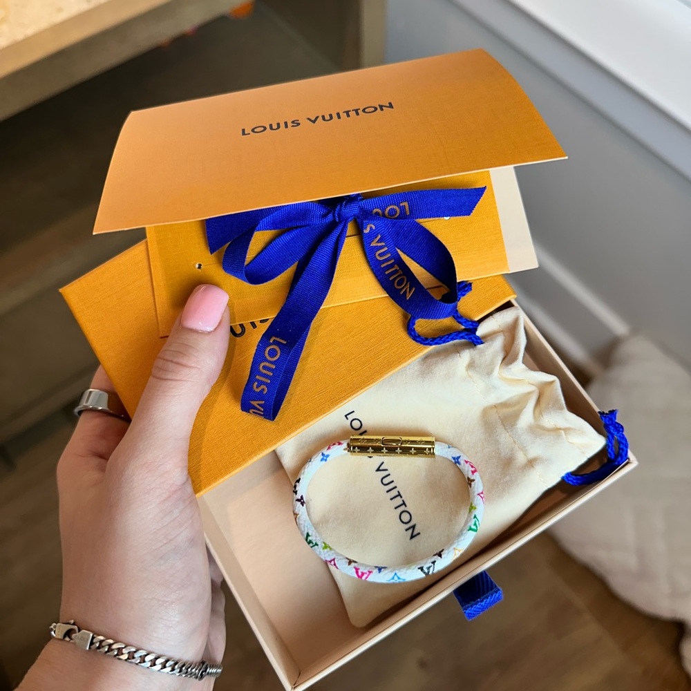 Louis Vuitton x Murakami Confidential Bracelet size 17